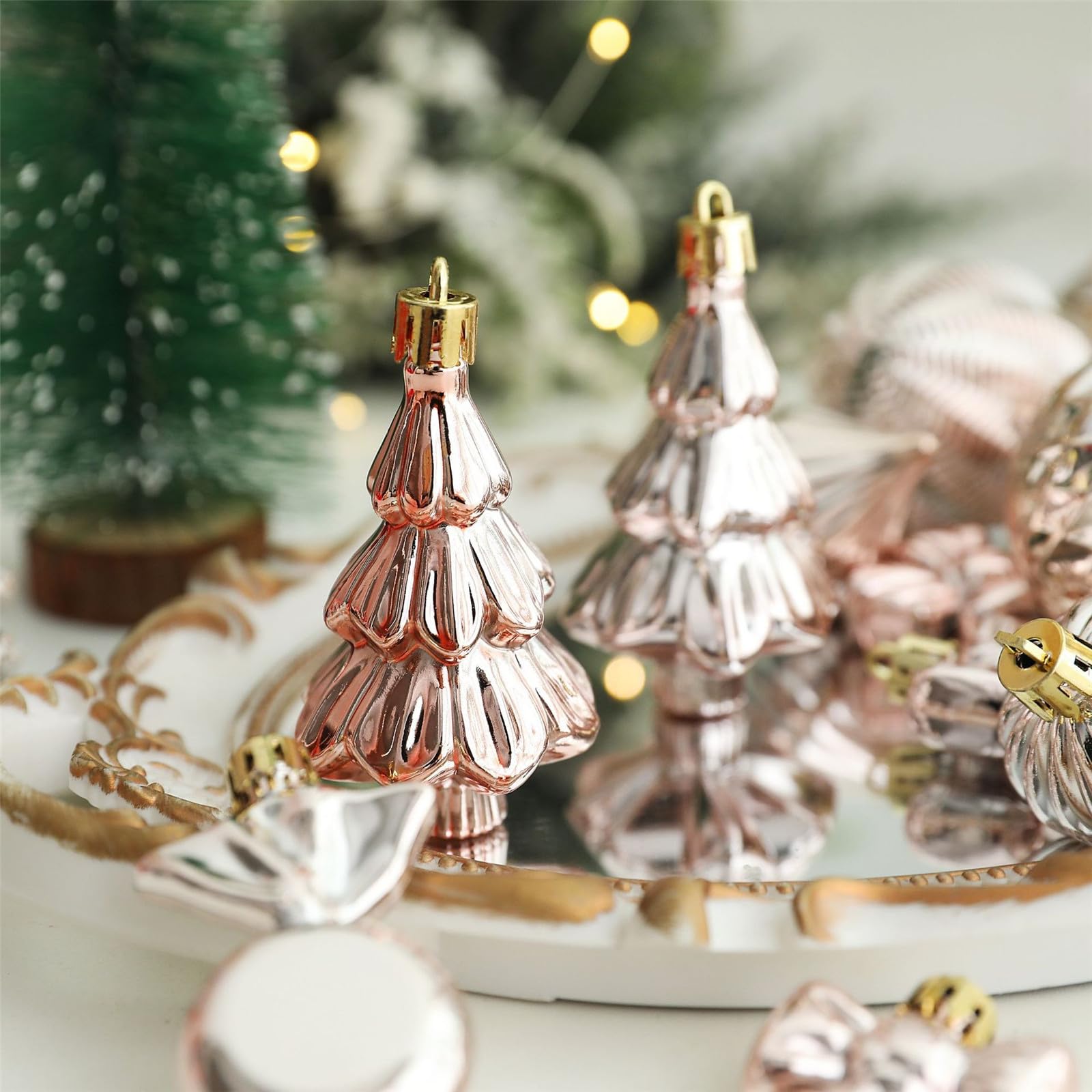 Amazon.co.jp: 18個入り/ボックスセット 特別な形のクリスマスツリー